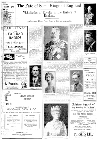 Issue page