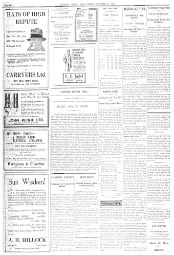 Issue page