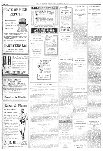 Issue page