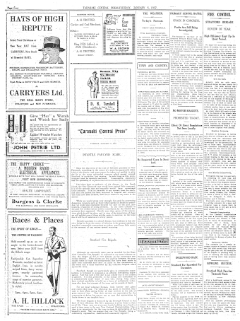 Issue page