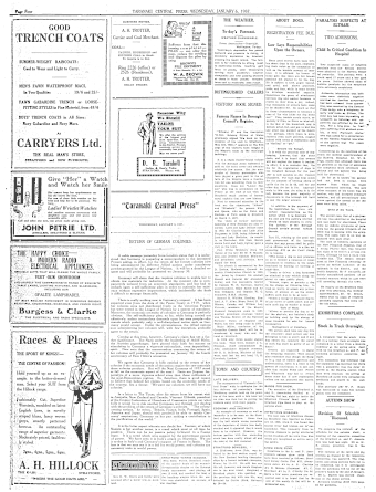 Issue page