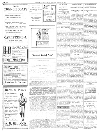 Issue page