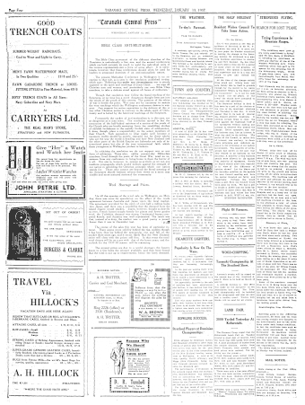 Issue page