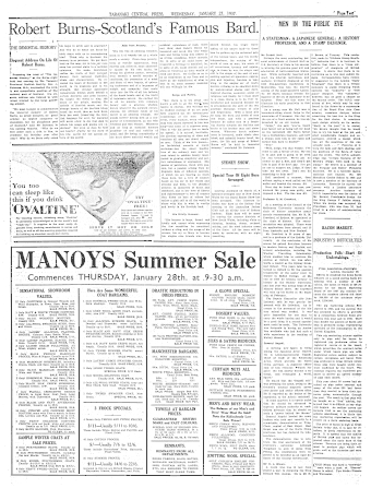 Issue page