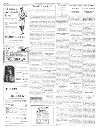 Issue page