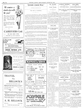 Issue page