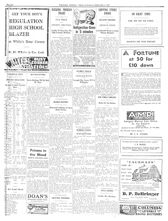 Issue page