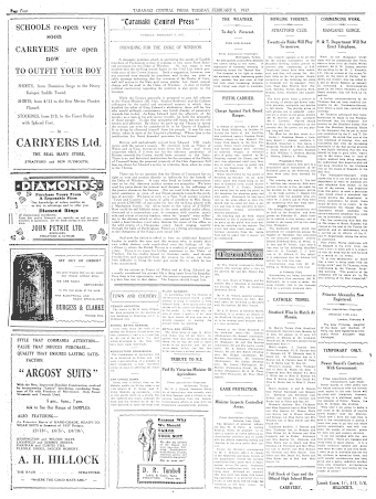 Issue page