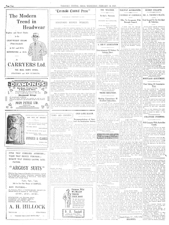 Issue page