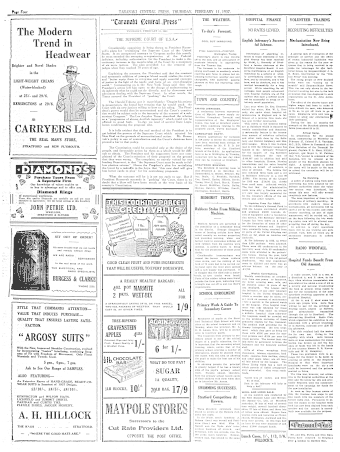 Issue page
