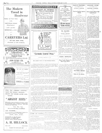 Issue page