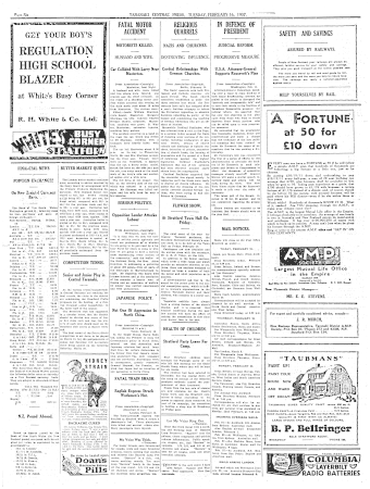 Issue page