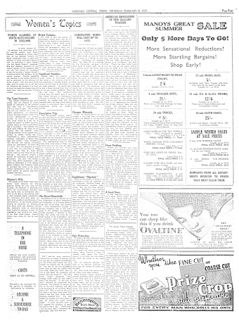 Issue page