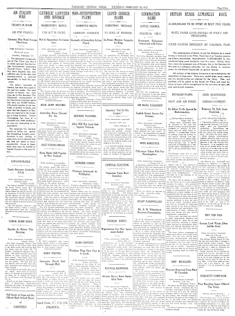 Issue page