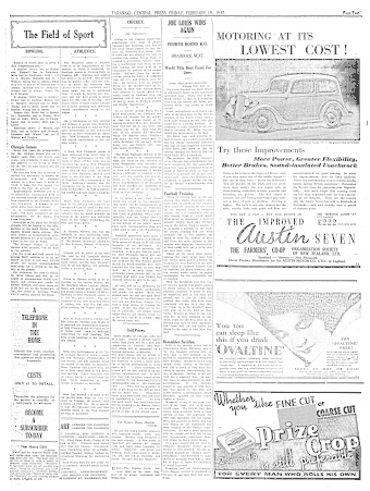 Issue page