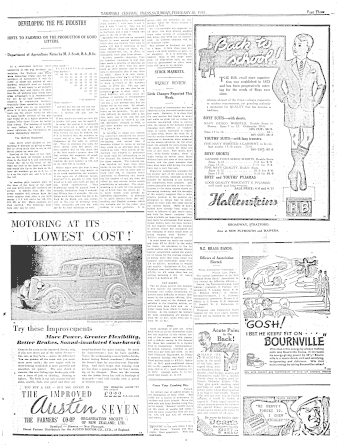 Issue page