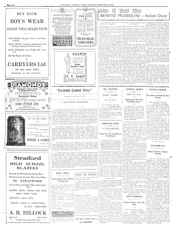 Issue page