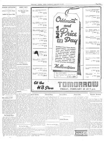 Issue page