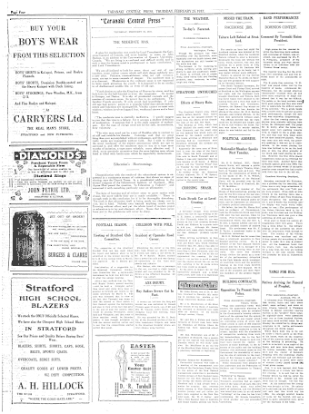 Issue page