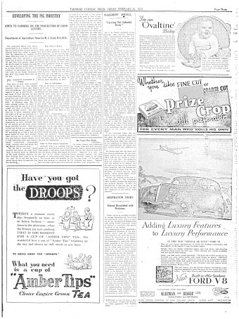 Issue page