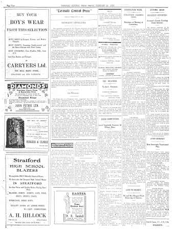 Issue page