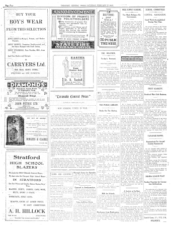 Issue page