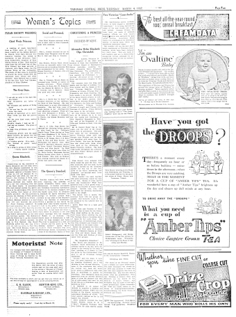 Issue page