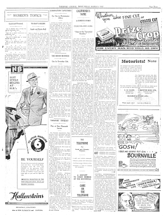 Issue page