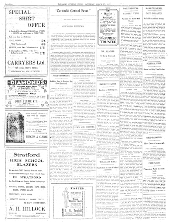 Issue page