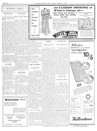 Issue page