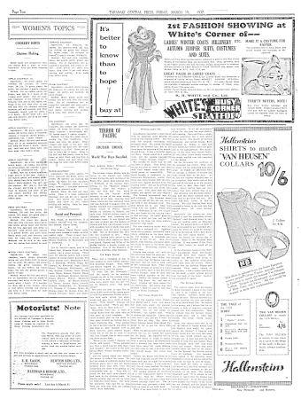 Issue page