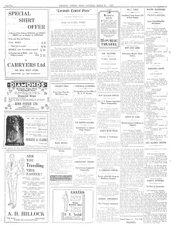 Issue page