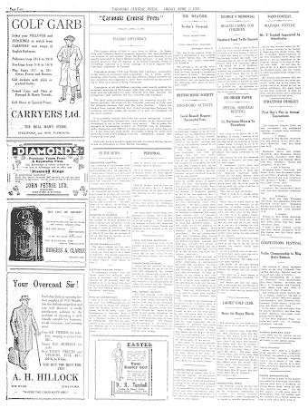 Issue page