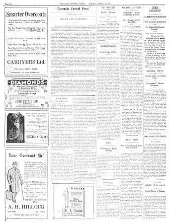 Issue page