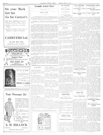 Issue page