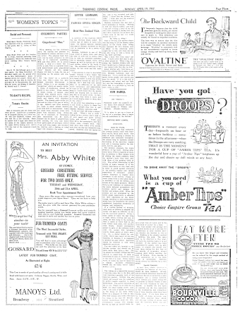 Issue page