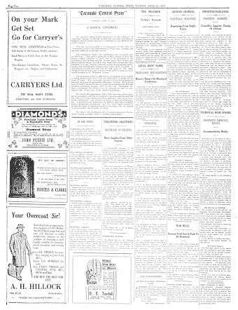 Issue page