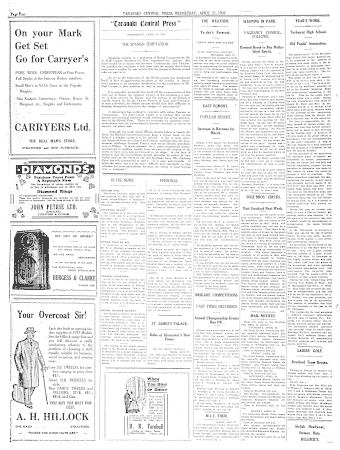 Issue page