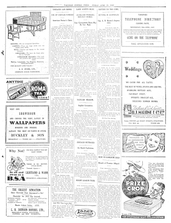 Issue page