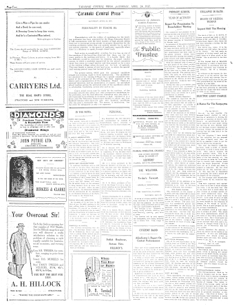 Issue page