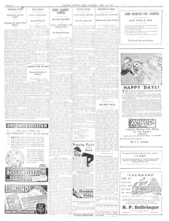 Issue page