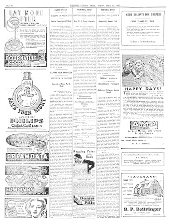 Issue page