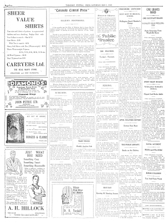 Issue page