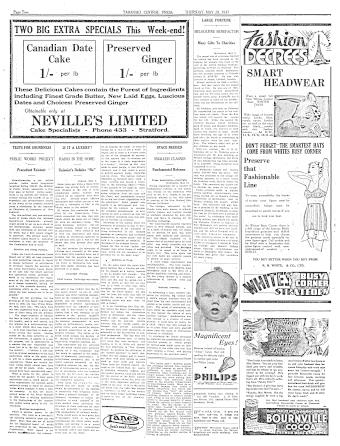 Issue page