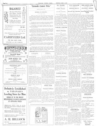 Issue page