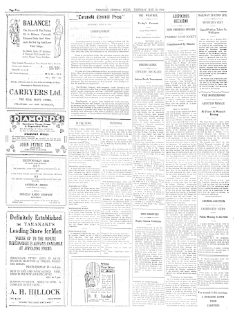 Issue page