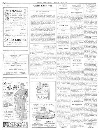 Issue page