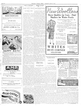 Issue page