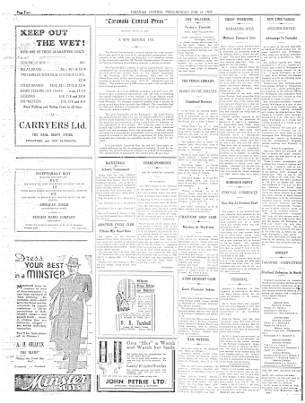 Issue page