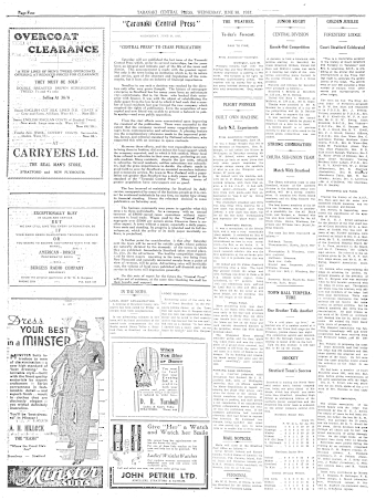 Issue page